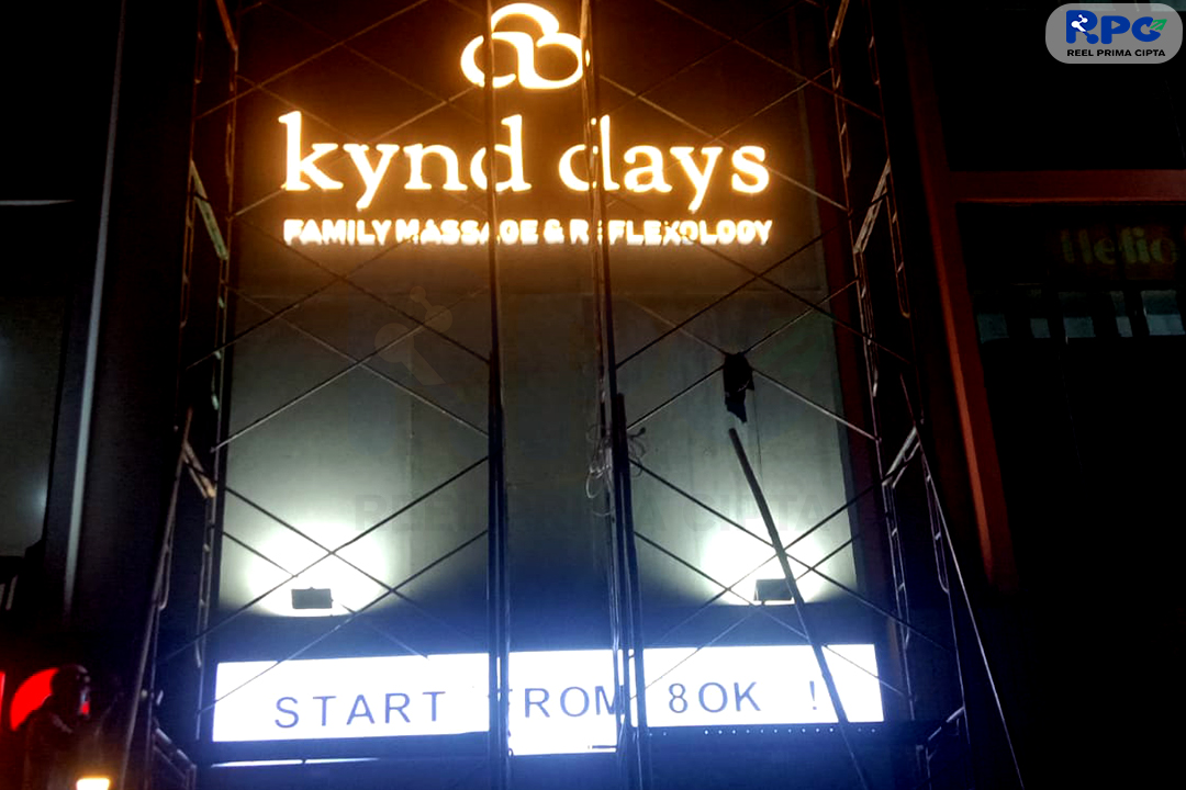 Huruf Timbul Galva Acrylic Led