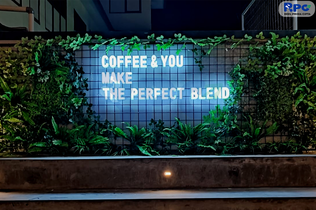 Huruf Timbul Full Acrylic Led