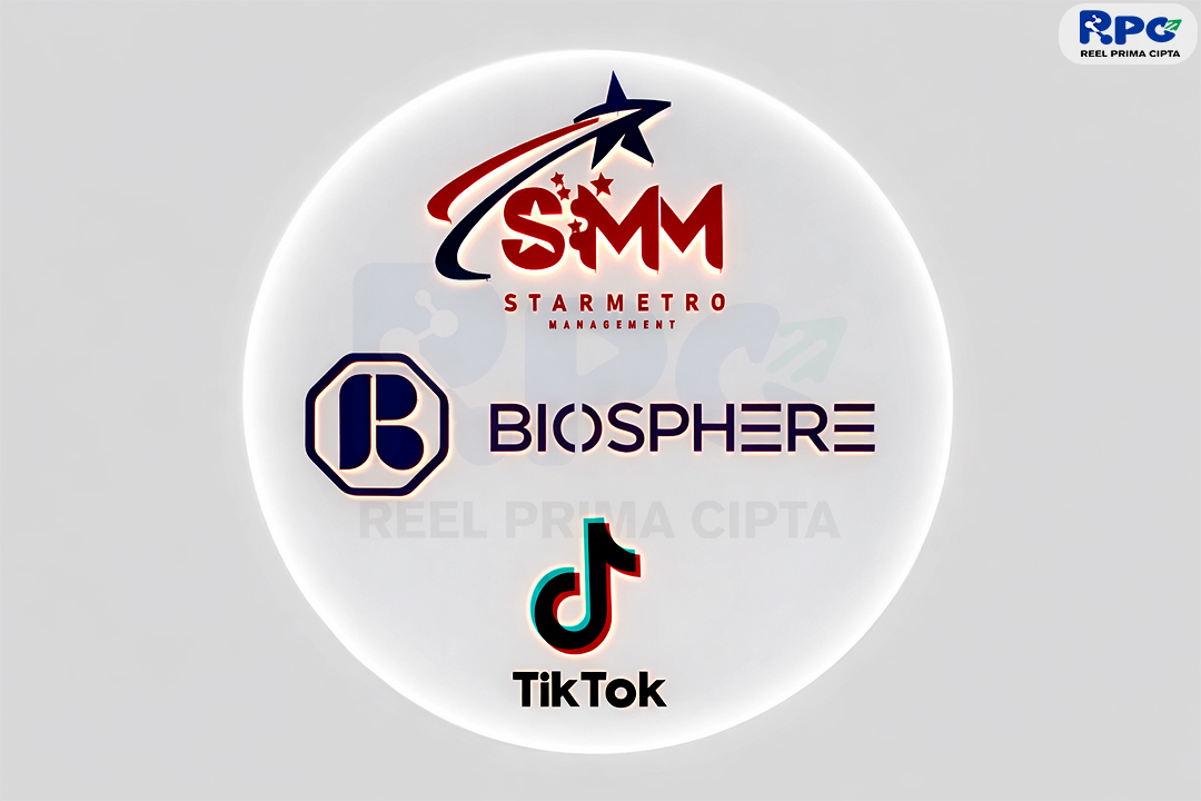 Huruf Timbul Galva Backlight Led