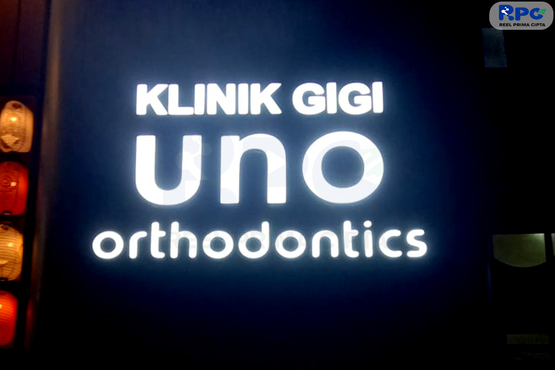 Huruf Timbul Full Acrylic Led