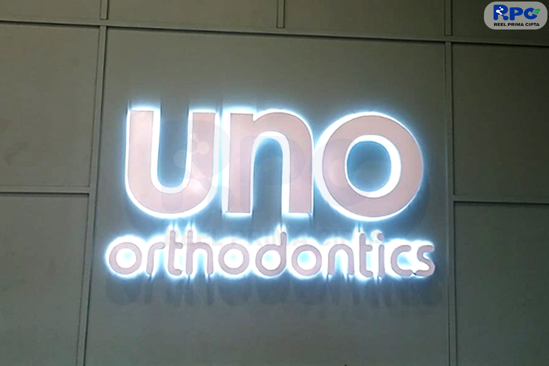 Huruf Timbul Galva Backlight Led