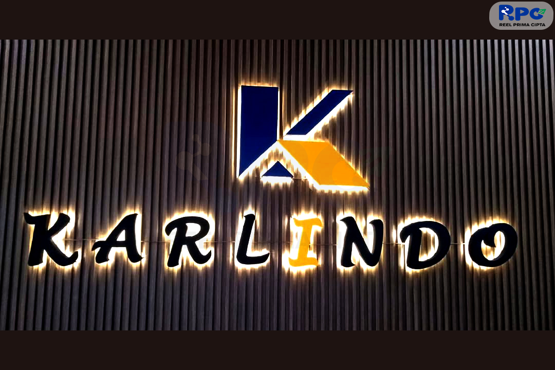 Huruf Timbul Galva Backlight Led