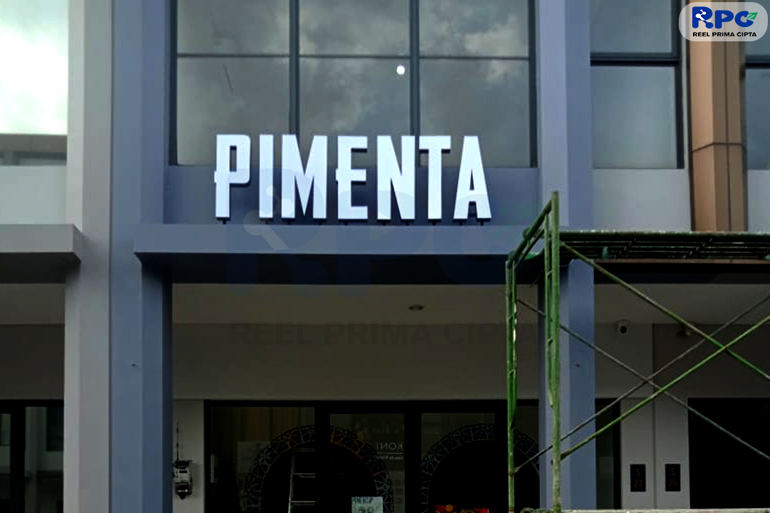 Huruf Timbul Galva Acrylic Led