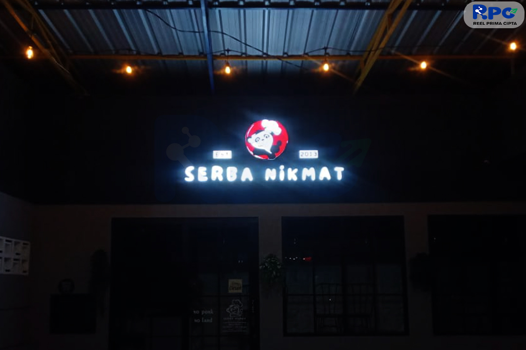 Huruf Timbul Galva Acrylic Led