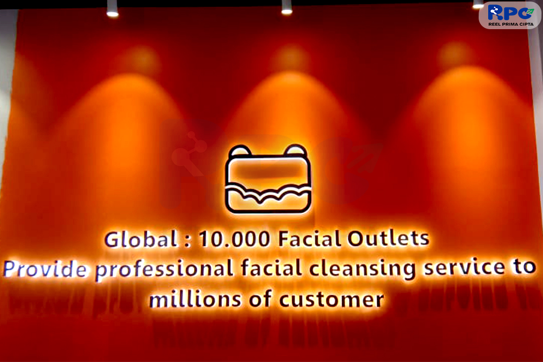 Huruf Timbul Full Acrylic Led