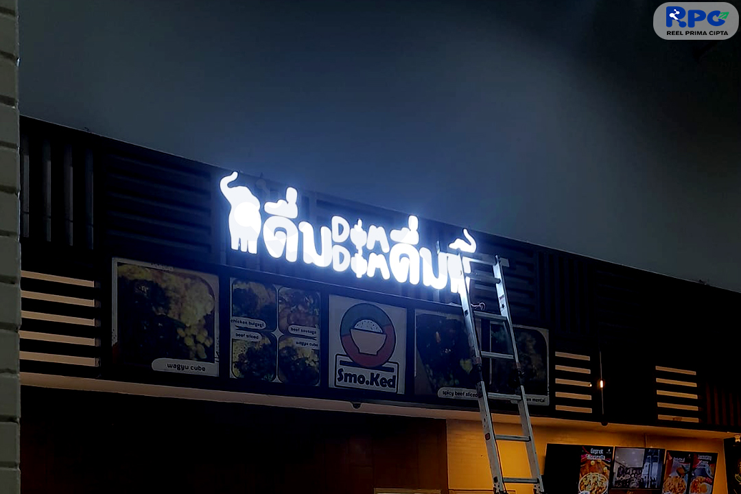 Huruf Timbul Galva Acrylic Led