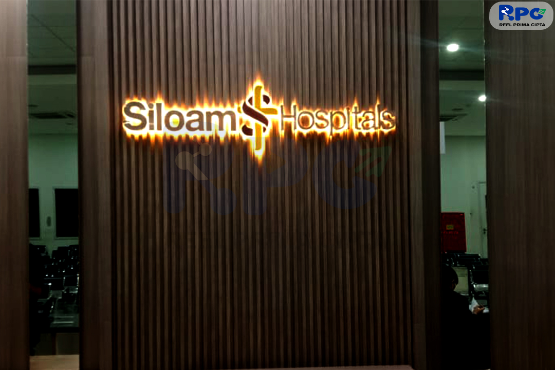 Huruf Timbul Steinless Led Backlight