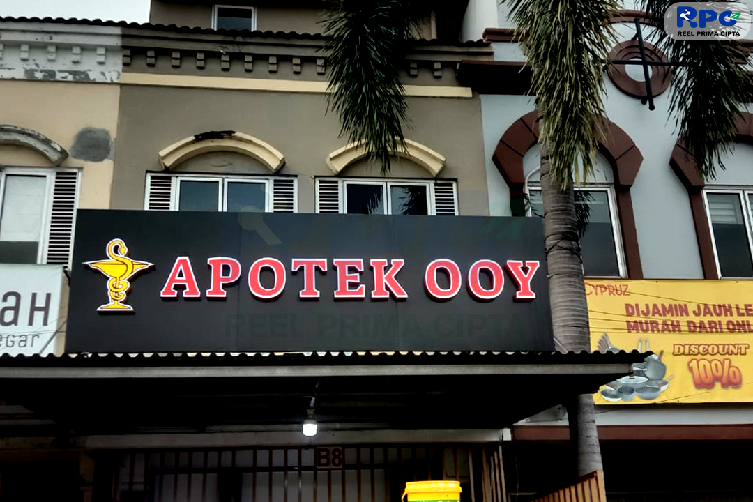 Huruf Timbul Galva Acrylic Led