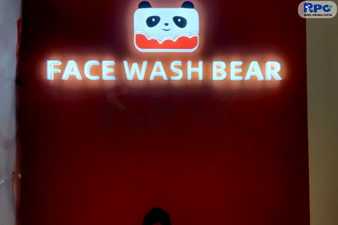 Huruf Timbul Full Acrylic Led