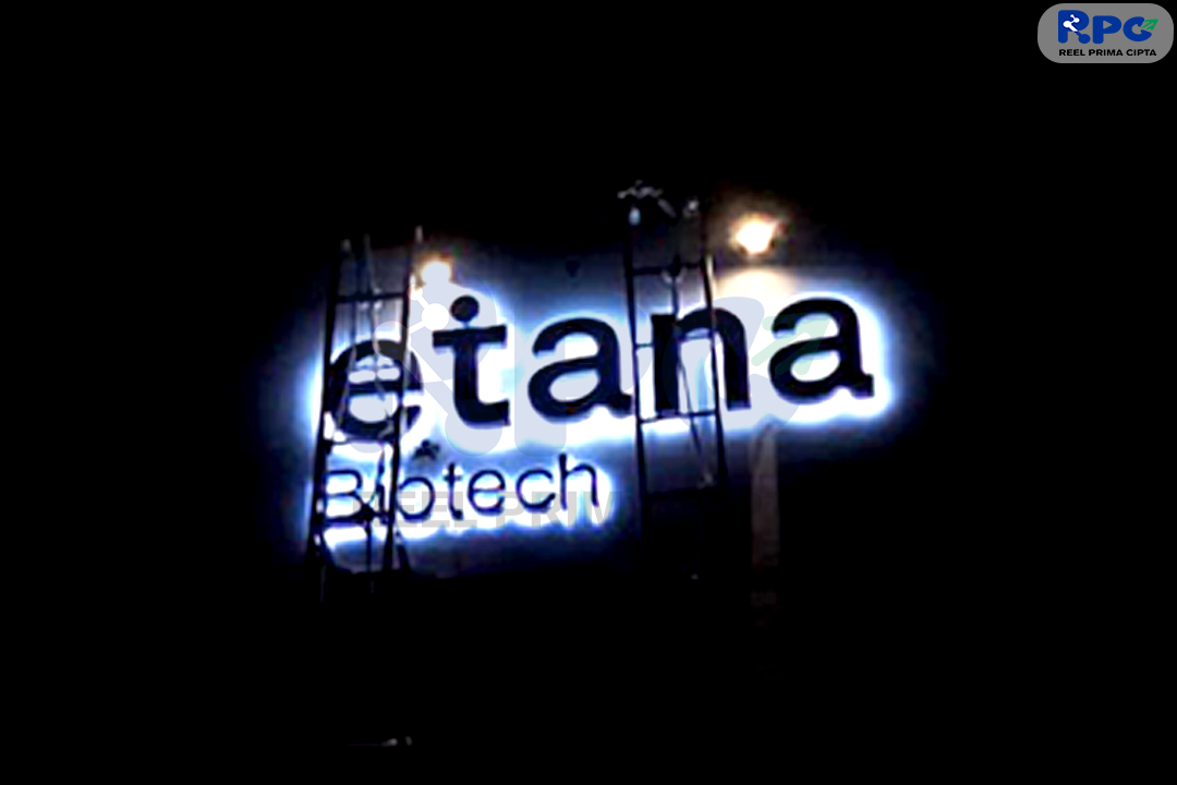 Huruf Timbul Galva Backlight Led