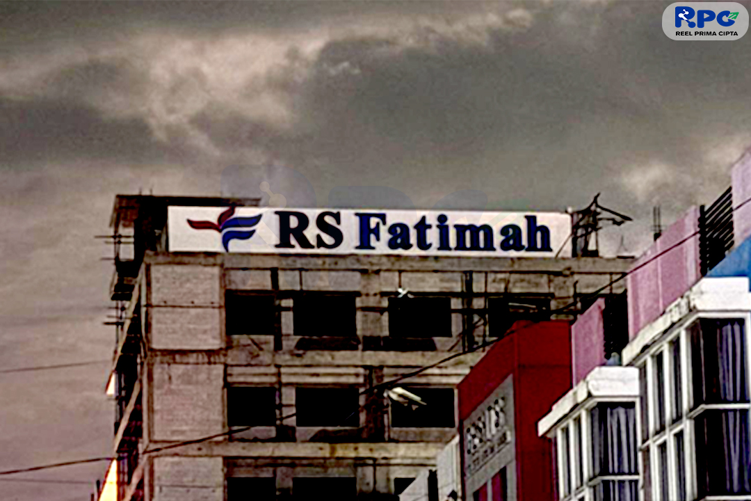 Huruf Timbul Galva No Led + Background