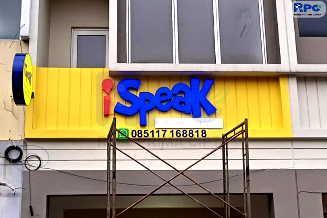 Huruf Timbul Galva Acrylic Led