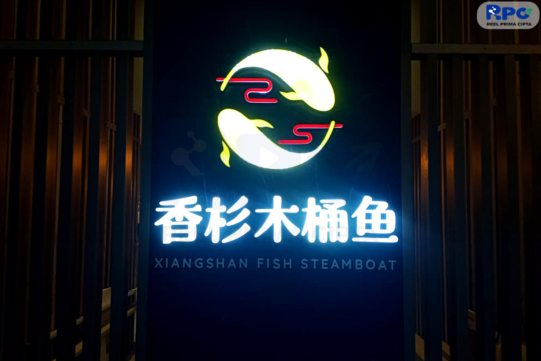 Huruf Timbul Galva Acrylic Led