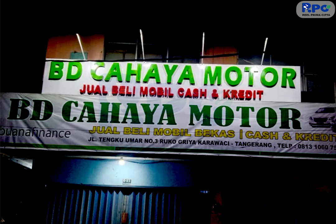 Huruf Timbul Galva No Led