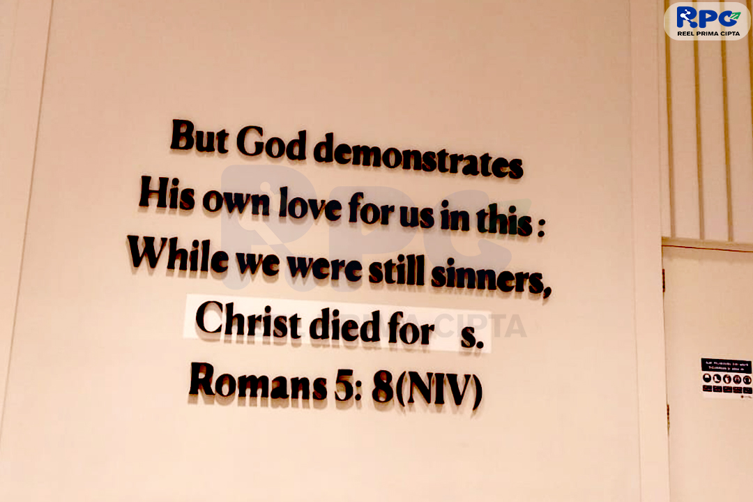 Huruf Timbul Galva No Led