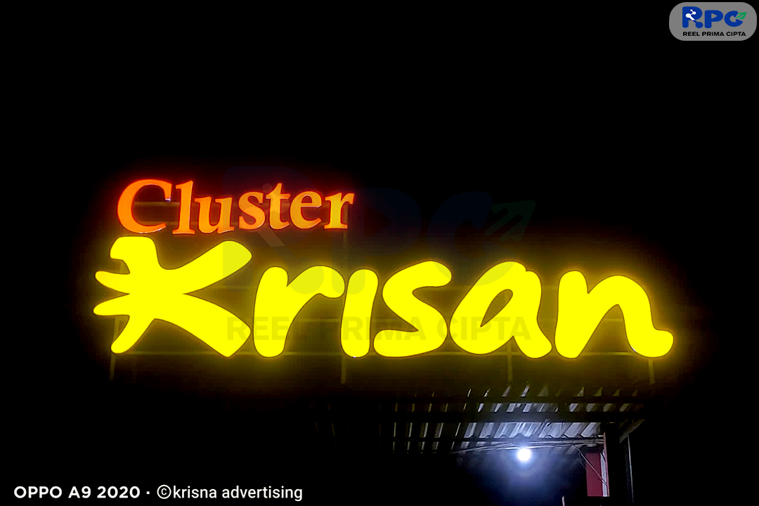 Huruf Timbul Galva Acrylic Led